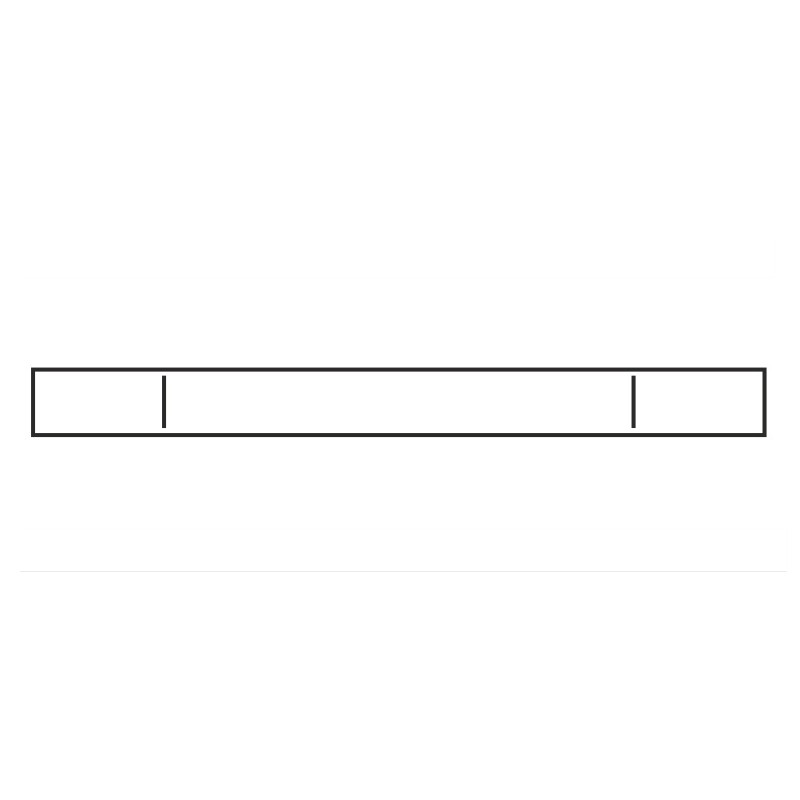 Alaska ICE pulsera extendida estrecha 190x25x25 mm.